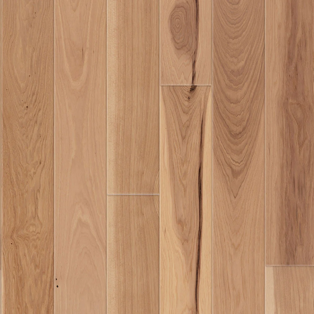 7/16 in. Matte Natural Hickory Prefinished Engineered Hardwood Flooring 5.4 in. Wide