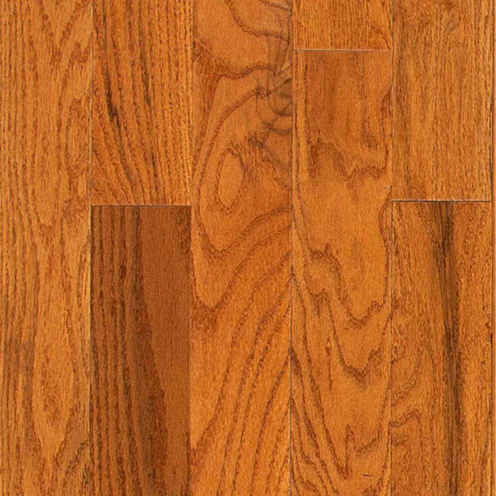 3/4 in. Butterscotch Oak Prefinished Solid Hardwood Flooring 3.25 in. Wide