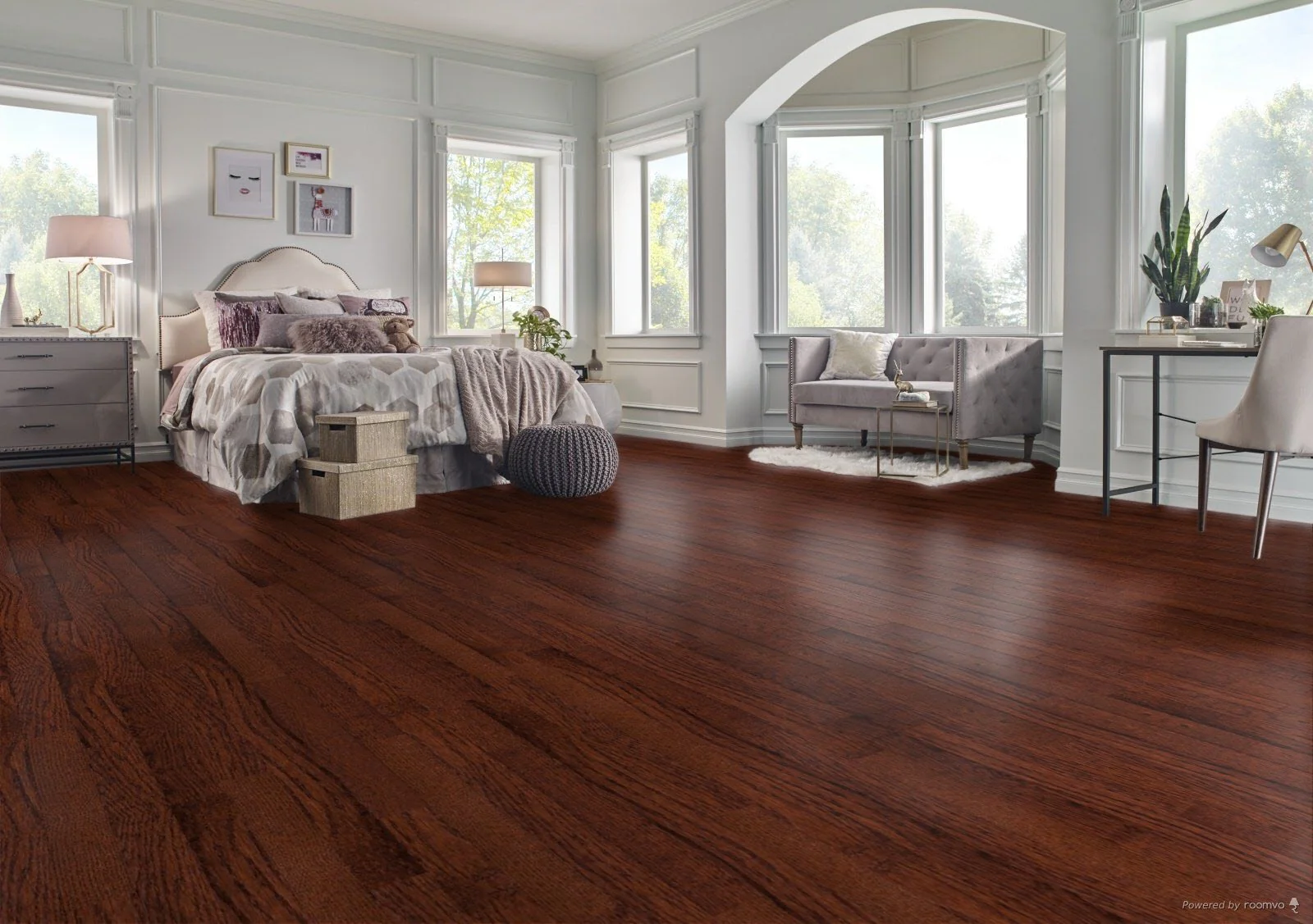 3/4 in. Cherry Oak Prefinished Solid Hardwood Flooring 3.25 in. Wide