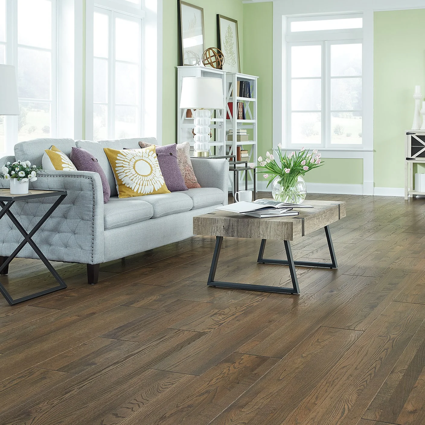 3/4 in. East Hampton Oak Prefinished Solid Hardwood Flooring 8.5 in. Wide