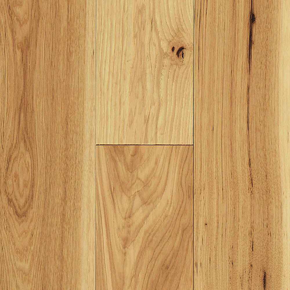 3/4 in. Natural Hickory Prefinished Solid Hardwood Flooring 5 in. Wide