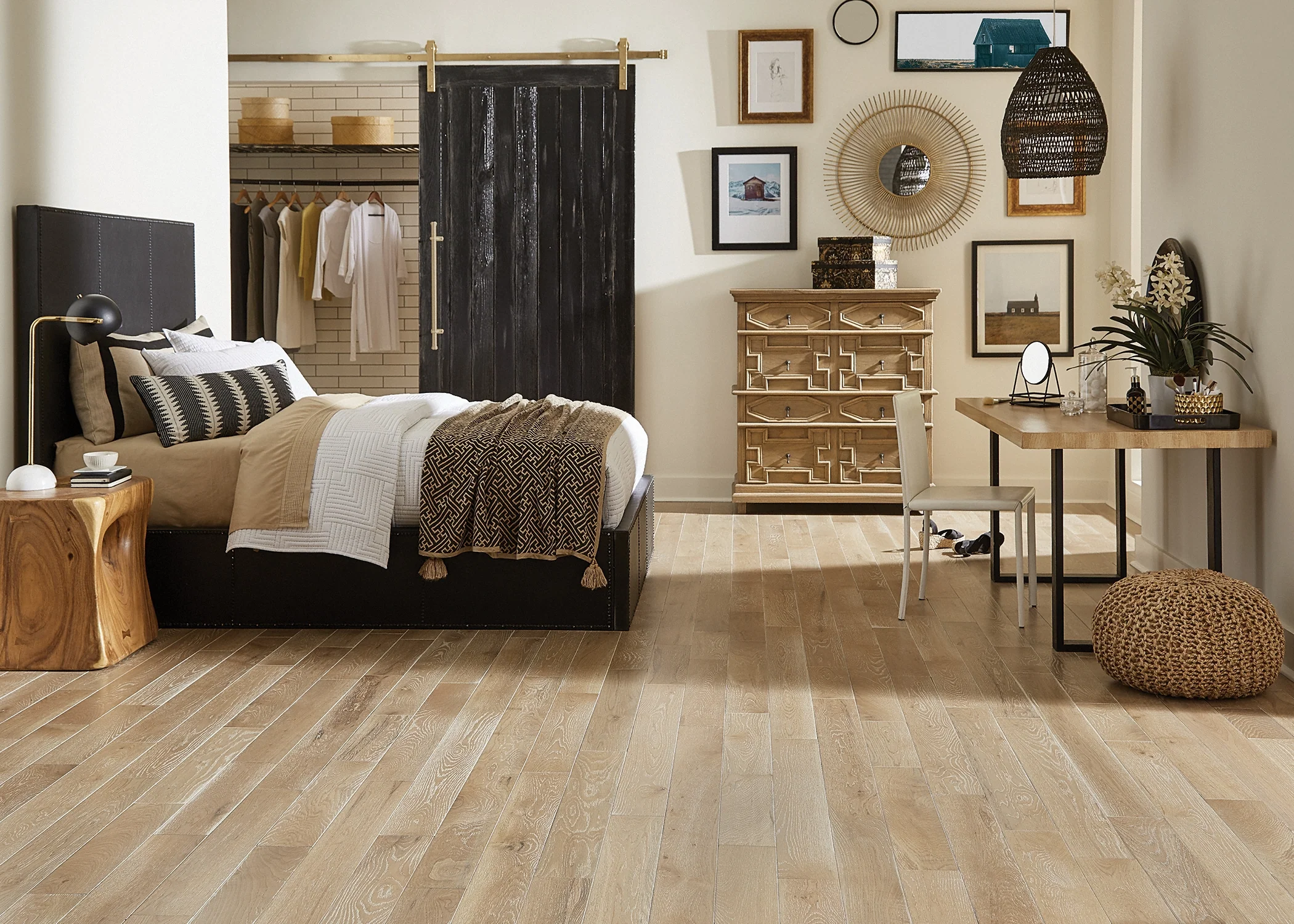3/4 in. Tangier Oak Prefinished Solid Hardwood Flooring 5 in. Wide