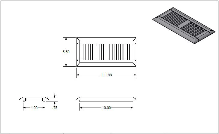 604-4-x-10-red-oak-drop-in-grill-2.webp 4" x 10" Red Oak Drop In Grill
