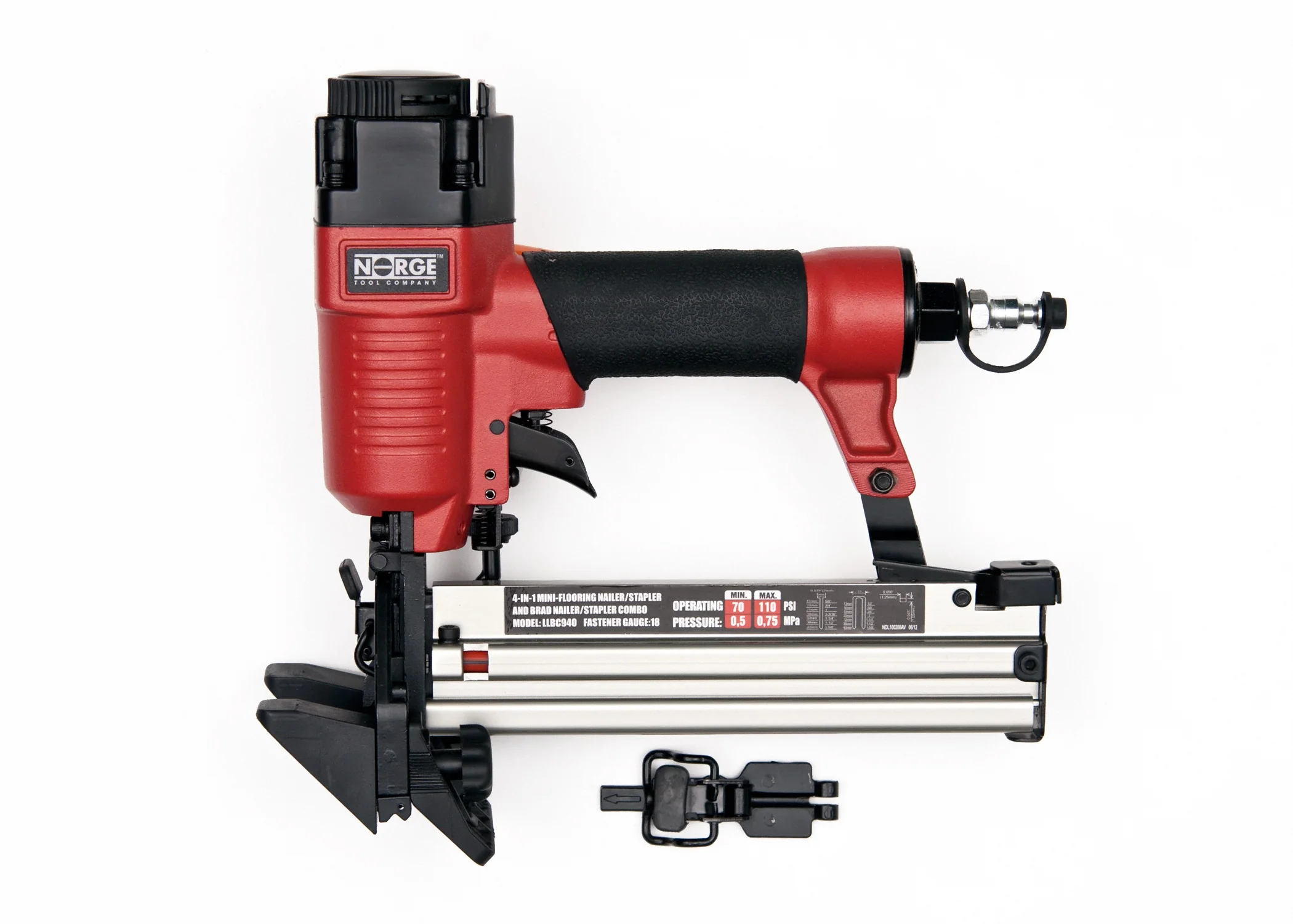 4-in-1 18G Air Nailer/Stapler