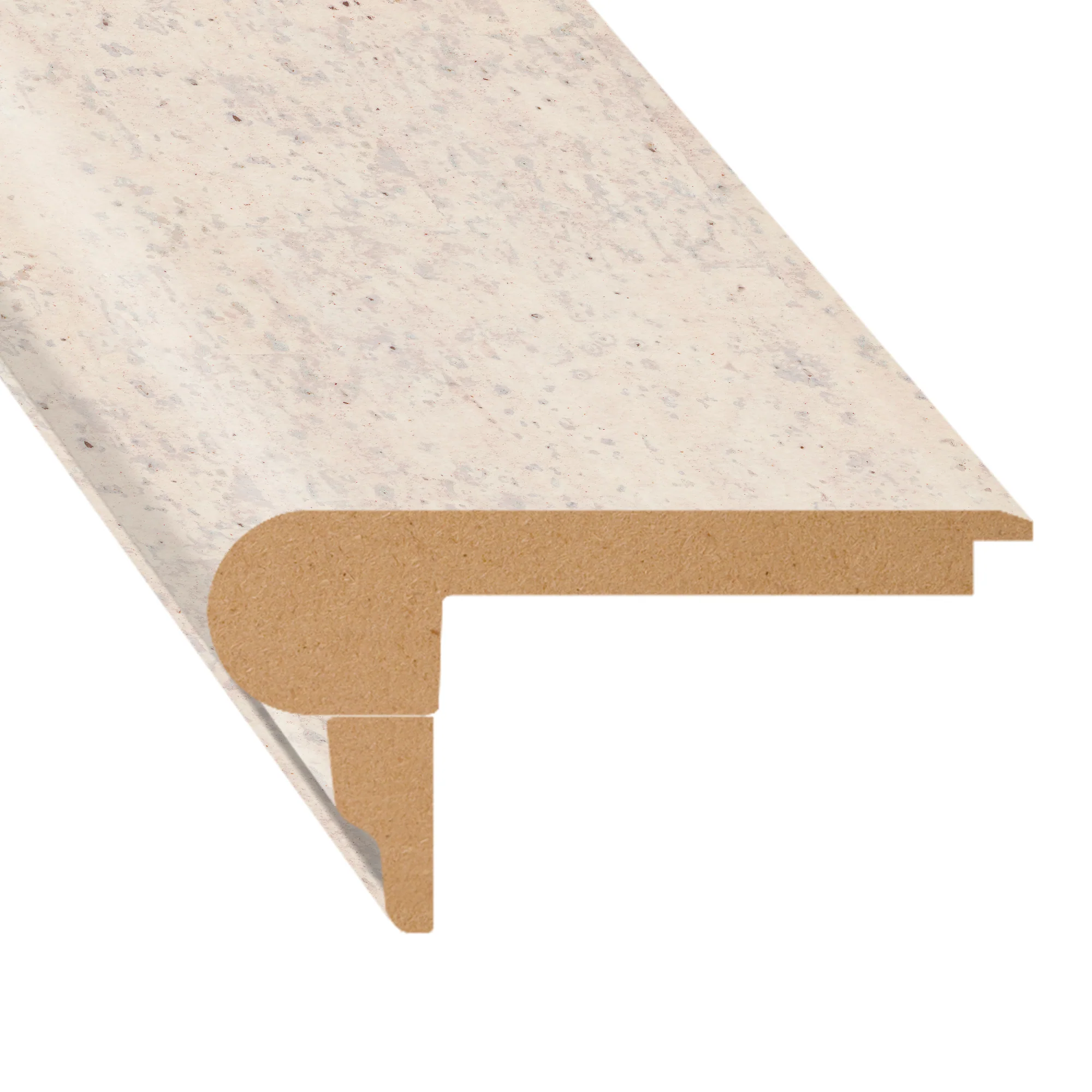 Apollo Cork 3/4 in. Thick x 3 in. Wide x 7.5 ft. Length Flush Stair Nose
