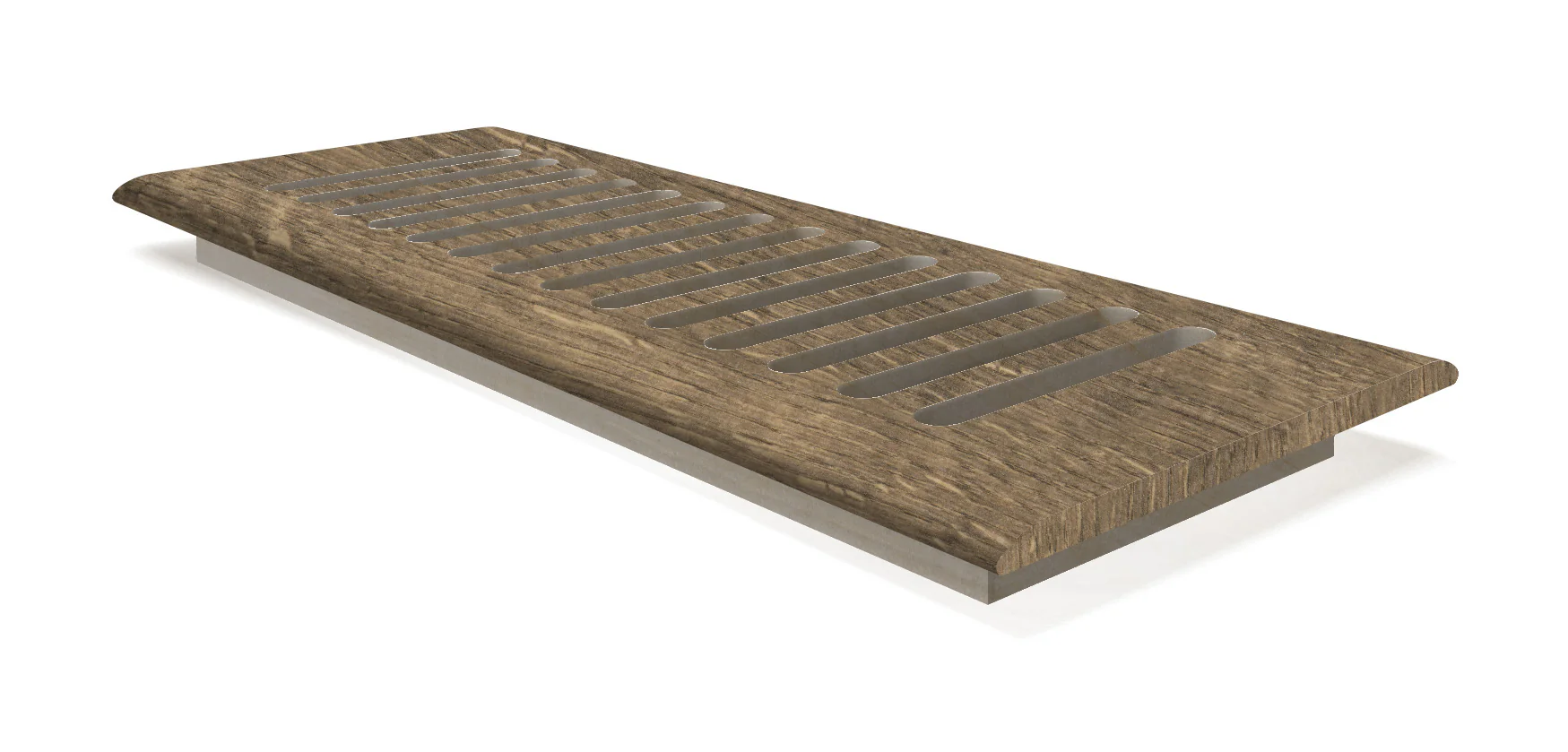 Barrington Oak Laminate 4 in. Wide x 12 in. Length Drop In Grill