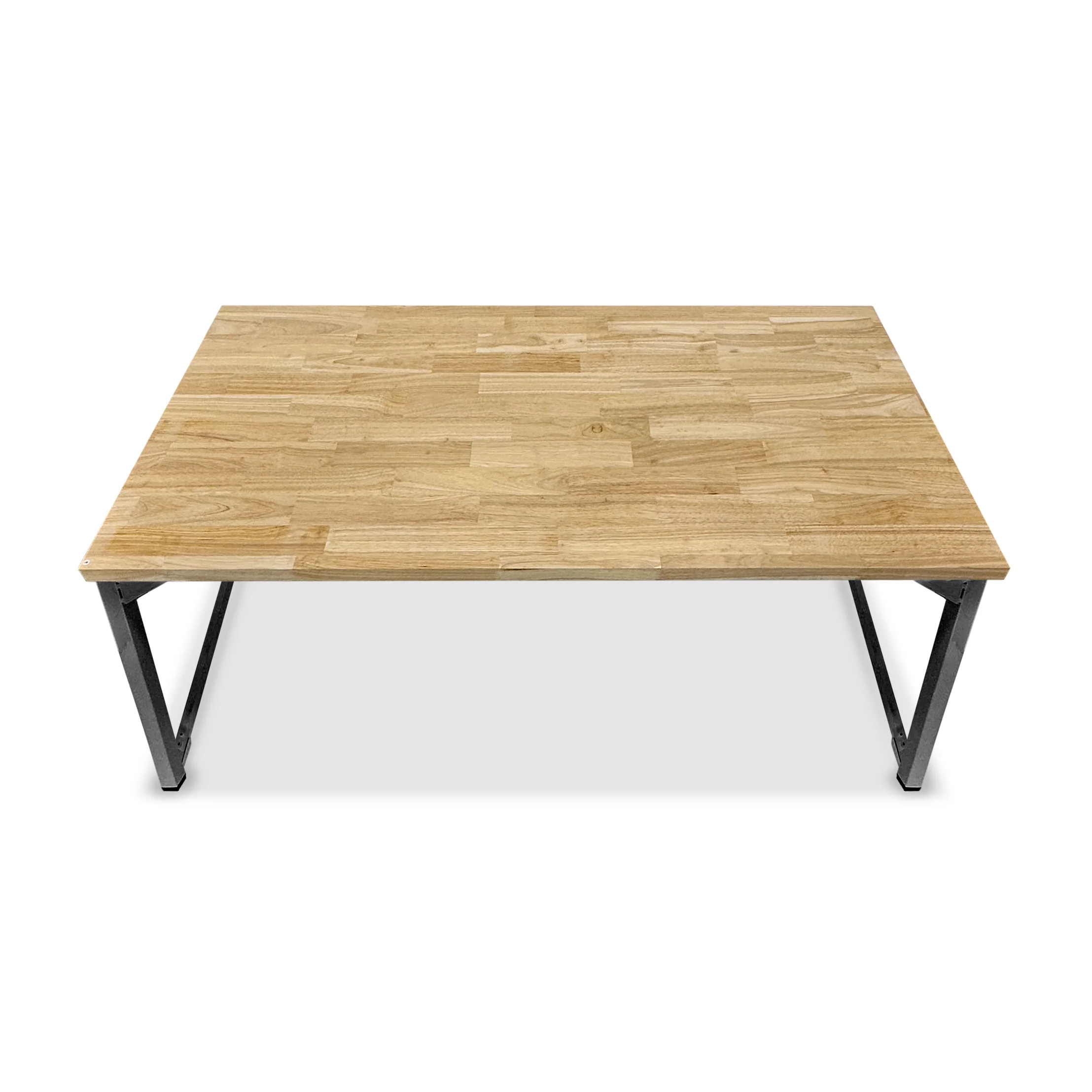 77-hevea-unfinished-solid-wood-desktop-with-black-metal-frame-legs-combo-3.webp Hevea Unfinished Solid Wood Desktop with Black Metal Frame Legs Combo