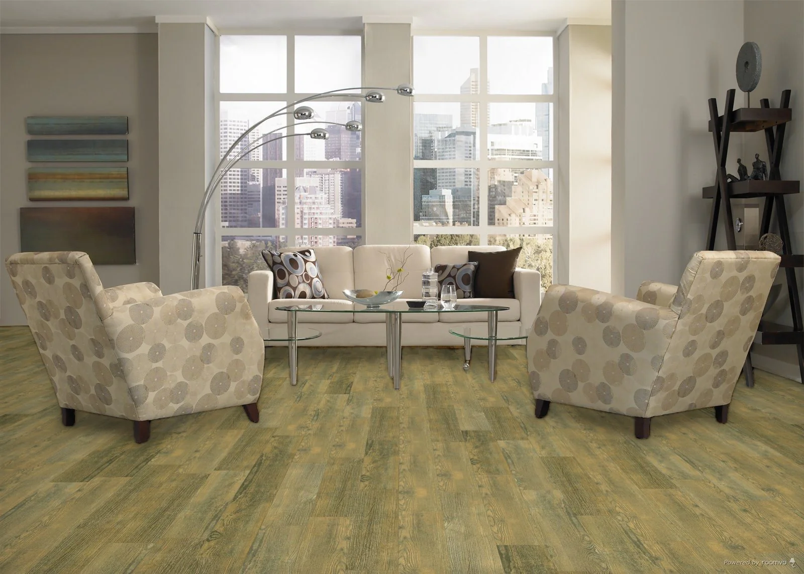1.5mm North Perry Pine Waterproof Peel & Stick Luxury Vinyl Plank Flooring 6 in. Wide x 36 in. Long