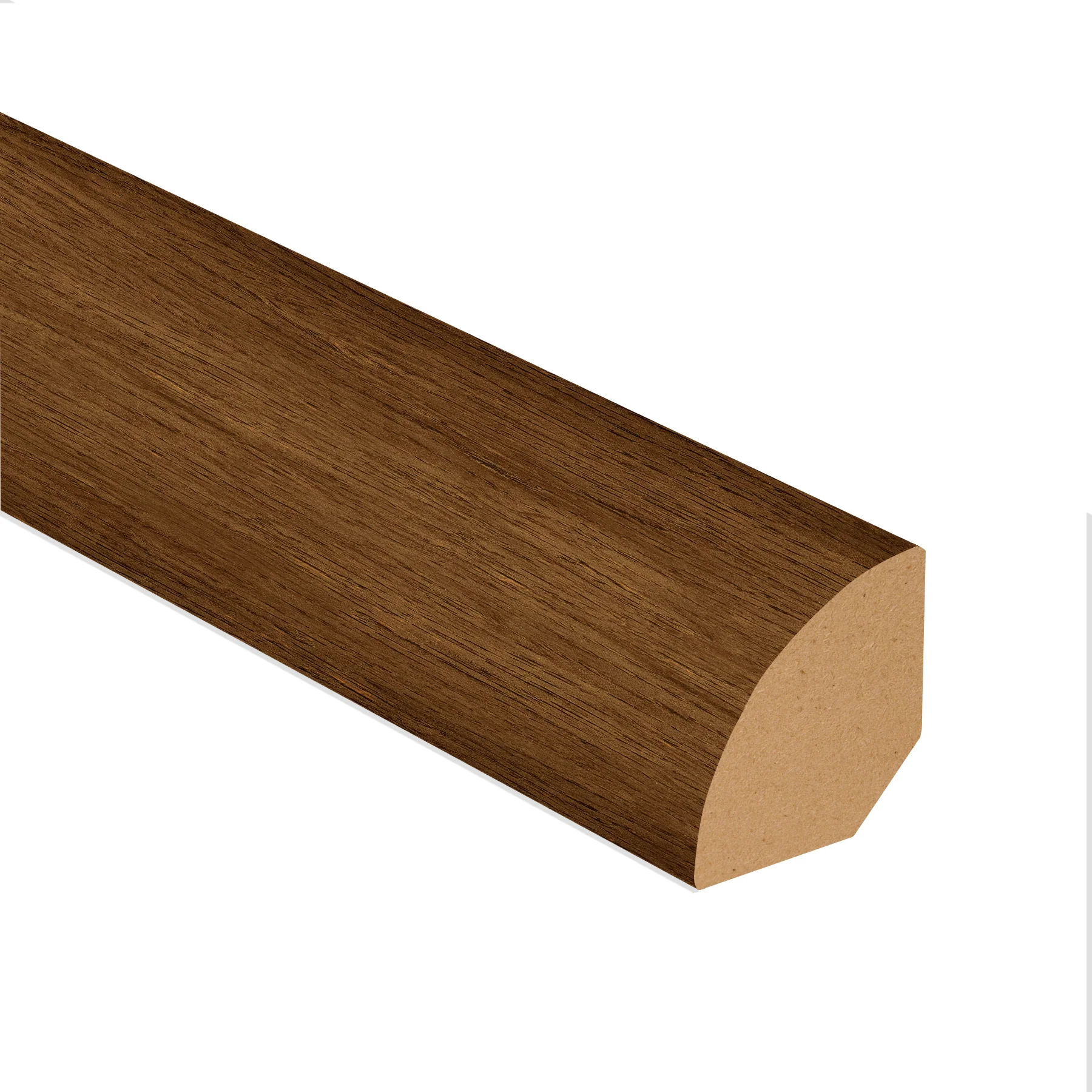 Cambridge Hickory 3/4 in. Tall x 0.75 in. Wide x 7.5 ft. Length Quarter Round