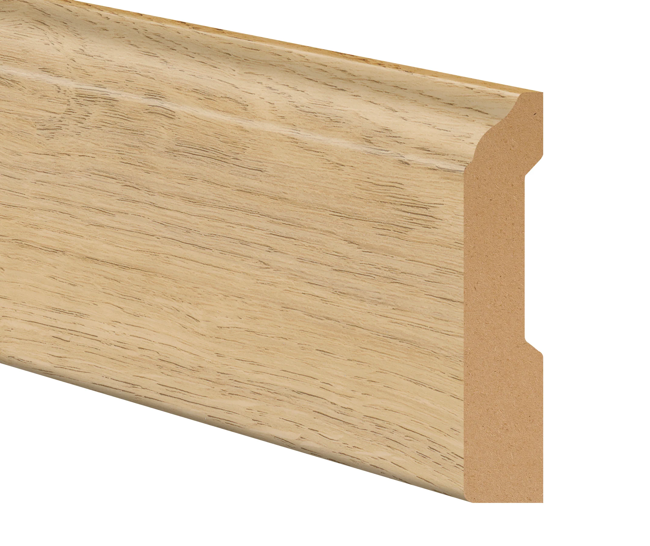 Charleston Oak 3.25 in wide x 7.5 ft Length Baseboard