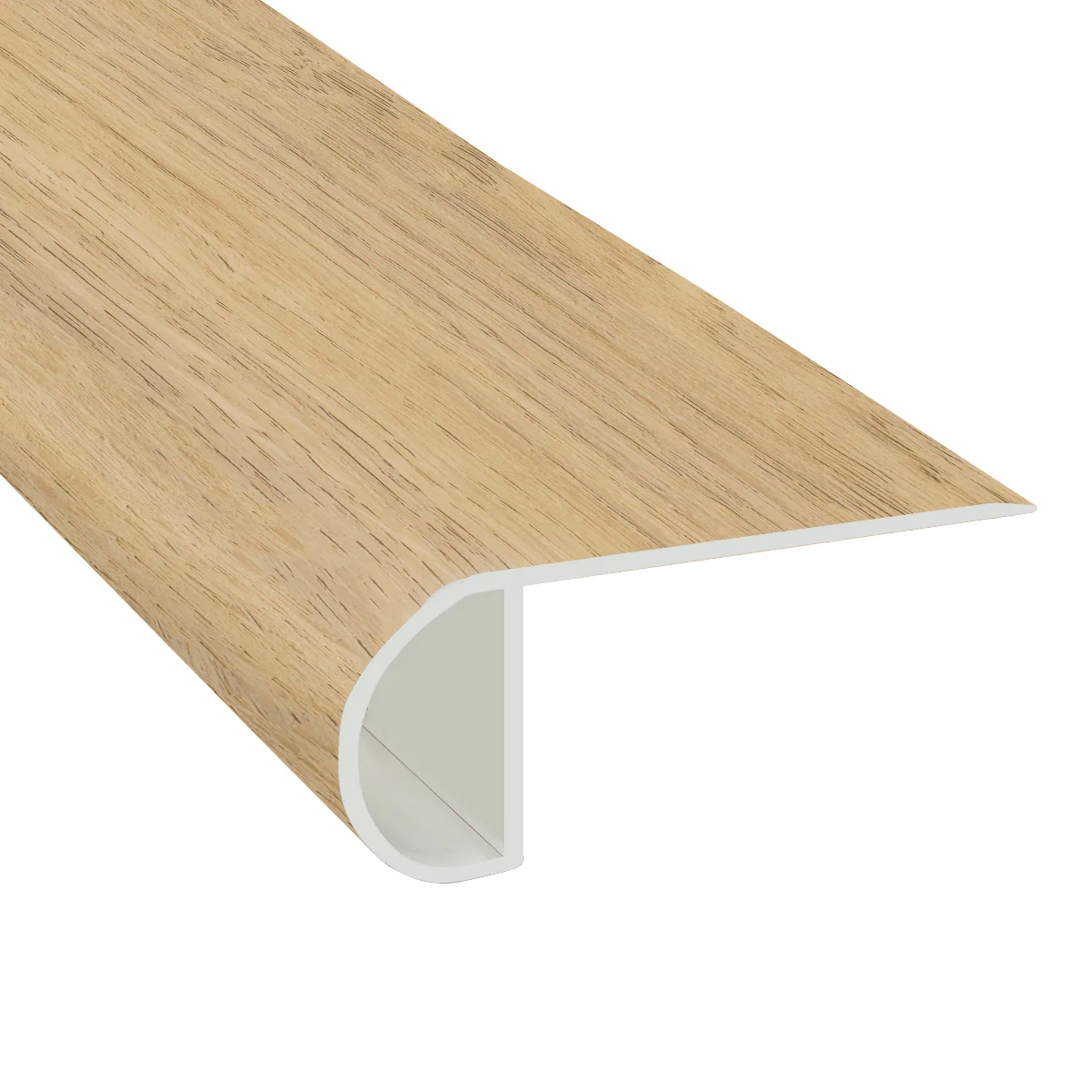 Charleston Oak Waterproof 2.25 in wide x 7.5 ft Length Low Profile Stair Nose