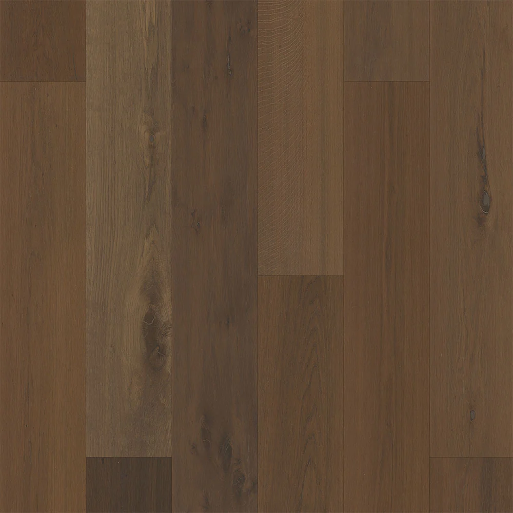 7/16 in. Vindell White Oak Water-Resistant Quick Click Engineered Hardwood Flooring 10.67 in. Wide